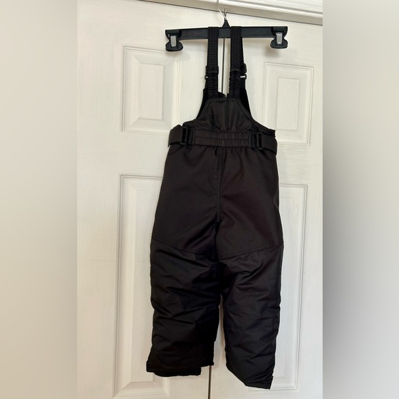 Snow Pants child size 3T black cat & Jack bibs snowsuit - Picture 2 of 5